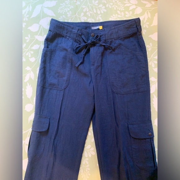 Cabela’s relaxed linen cargo pants - Picture 3 of 8